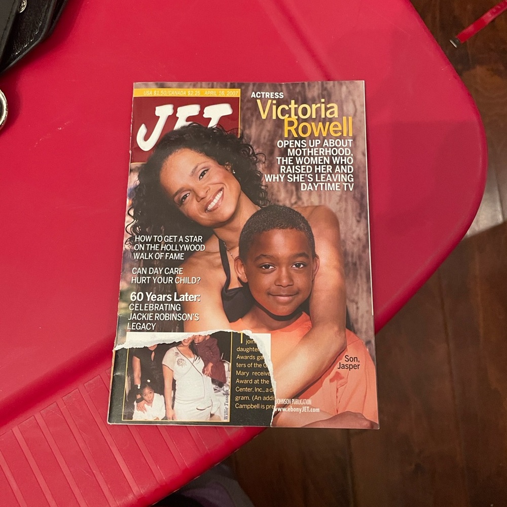 Jet Magazine Featuring Victoria Rowell